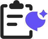 Smart AI Resume Assistant Icon - Intelligent Resume Building Technology